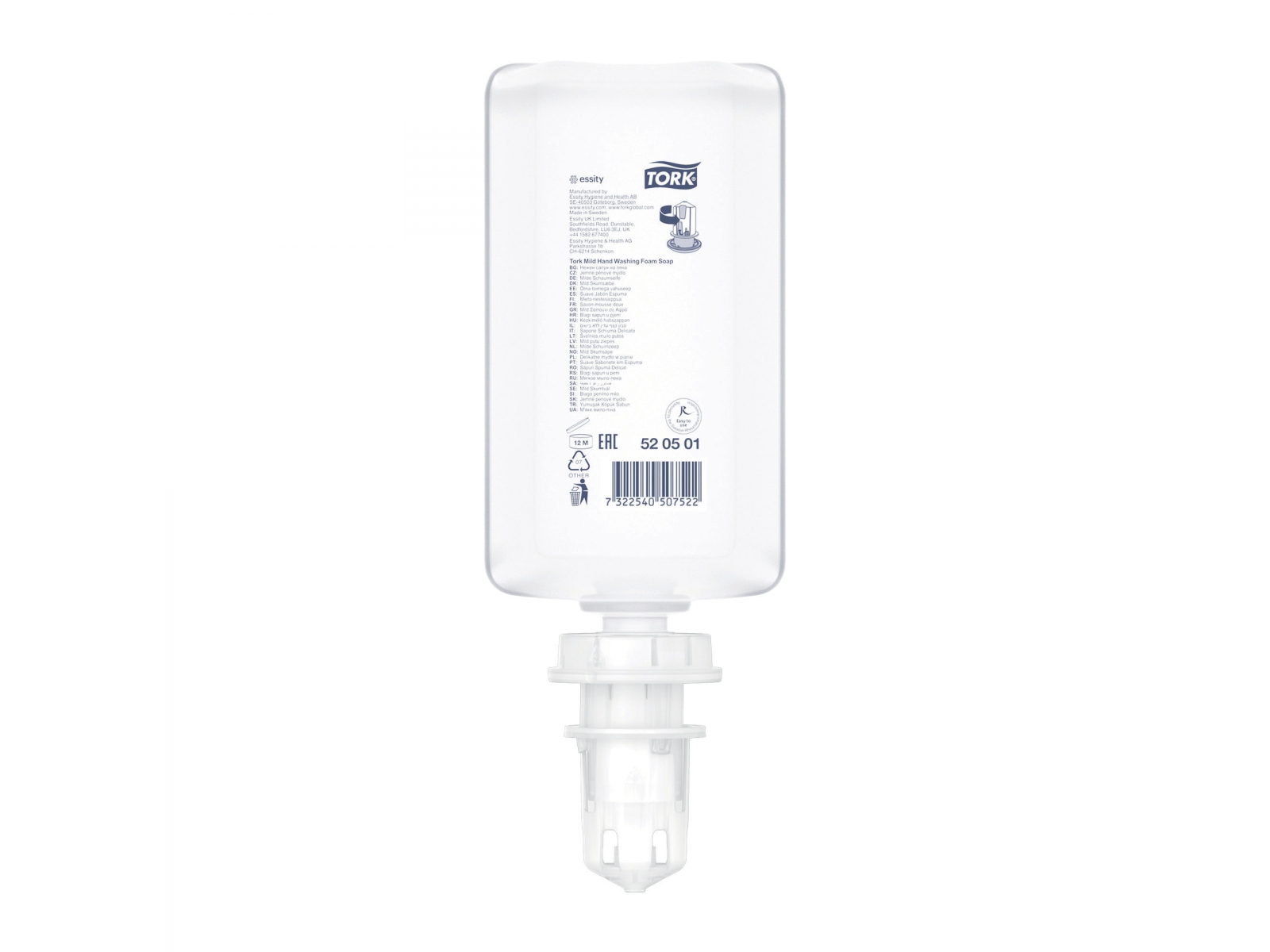 Pianka S4 TORK 520501 MILD Premium Karton 6x 1l